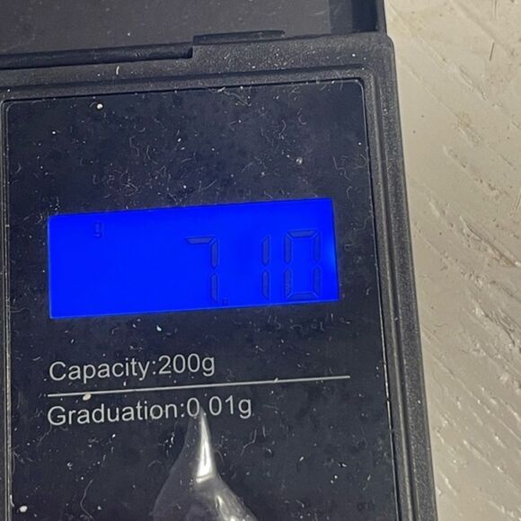 1.5” either silver/silver mix lapis lazuli vintage (60s) near Eastern pendant - Picture 5 of 5